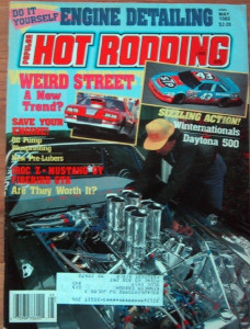 POPULAR HOT RODDING 1988 MAY - WEIRD STREET, 426 MAXIE, DUEL